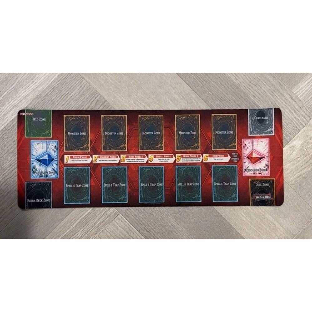 2015-2016 Yu-Gi-Oh! How to Play Pendulum Playmat Konami - New Never Used